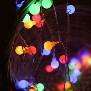 GreenZech (Colorful, 5M) Battery Powered 3M 5M Round Shaped Fairy String Light for Patio C GreenZech (Colorful, 5M) Battery Powered 3M 5M Round Shaped Fairy String Light for Patio C