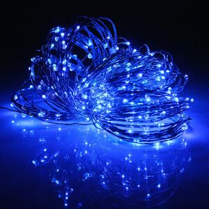 GreenZech (Blue) 32M Solar Powered LED String Copper Wire Fairy Light Christmas Lamp Water GreenZech (Blue) 32M Solar Powered LED String Copper Wire Fairy Light Christmas Lamp Water
