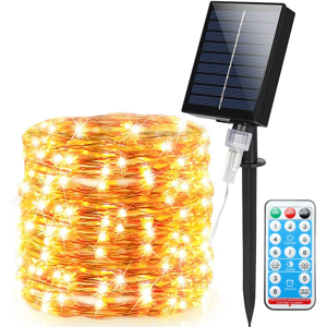 GreenZech (Warm White, 12M) Solar String Lights 200-300 LEDs Solar Powered Fairy Lights IP GreenZech (Warm White, 12M) Solar String Lights 200-300 LEDs Solar Powered Fairy Lights IP