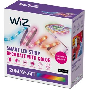 WiZ Smart RGBIC LED Strip Light, 20 m, 16 Million Colors, Dynamic Light Scenes, WiZ Smart RGBIC LED Strip Light, 20 m, 16 Million Colors, Dynamic Light Scenes,