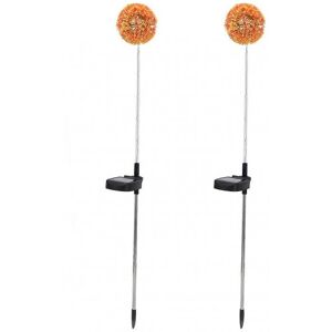 Unbranded 2set Solar Dandelions Garden Lights 6LED Colorful Outdoor Lawn Lamp for Patio Ya Unbranded 2set Solar Dandelions Garden Lights 6LED Colorful Outdoor Lawn Lamp for Patio Ya