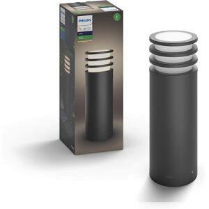 Philips Hue Lucca White LED Smart Outdoor Pedestal Light, For Garden and Patio. Philips Hue Lucca White LED Smart Outdoor Pedestal Light, For Garden and Patio.