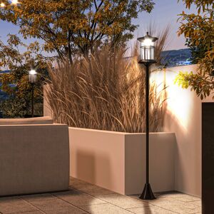 Outsunny LED Outdoor Solar Post Lights, Waterproof IP44, Cool White, 2 Pack Outsunny LED Outdoor Solar Post Lights, Waterproof IP44, Cool White, 2 Pack