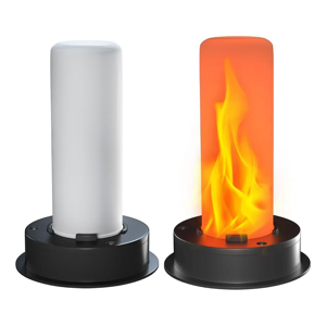 senza marchio 2 Pack Replacement Solar Light Tops with Flickering Flame senza marchio 2 Pack Replacement Solar Light Tops with Flickering Flame