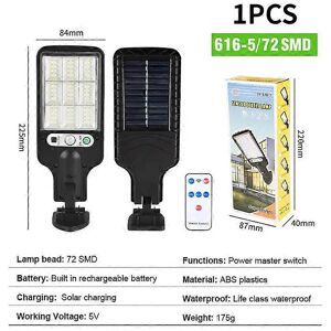 Unbranded (As show, One size) Solar Street Light Outdoor Waterproof Motion Sensor Wall Lig Unbranded (As show, One size) Solar Street Light Outdoor Waterproof Motion Sensor Wall Lig