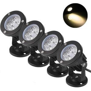 Unbranded (As show, One size) 4PCS Outdoor Lights with Base 7W 220V IP65 Waterproof Adjust Unbranded (As show, One size) 4PCS Outdoor Lights with Base 7W 220V IP65 Waterproof Adjust