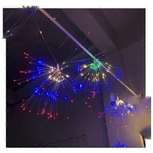 Unbranded (As show, One size) 4pcs Fireworks dandelion copper wire lights led fairy lights Unbranded (As show, One size) 4pcs Fireworks dandelion copper wire lights led fairy lights