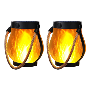 Unbranded Solar Lanterns Lights Flickering Flame Garden Lights Unbranded Solar Lanterns Lights Flickering Flame Garden Lights