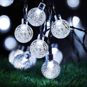 Five Leaf (50LED 7M/23Ft, Cool White) Solar String Lights Outdoor Waterproof,Solar Garden Five Leaf (50LED 7M/23Ft, Cool White) Solar String Lights Outdoor Waterproof,Solar Garden