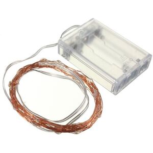 GreenZech (Red) 4M 40 LED Copper Wire Fairy String Light Battery Powered Waterproof Xmas P GreenZech (Red) 4M 40 LED Copper Wire Fairy String Light Battery Powered Waterproof Xmas P
