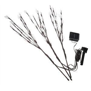 GreenZech (Colorful) 3Pcs Solar Leaf Branch Tree 60 LED Lights Twig Garden Yard Lawn Walkw GreenZech (Colorful) 3Pcs Solar Leaf Branch Tree 60 LED Lights Twig Garden Yard Lawn Walkw