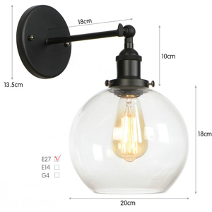 Unbranded Globe Lanterns Collection 1-Light Clear Glass Outdoor Wall Lantern in Matte Blac Unbranded Globe Lanterns Collection 1-Light Clear Glass Outdoor Wall Lantern in Matte Blac