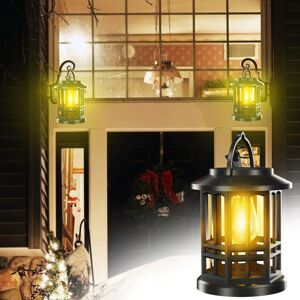 Unbranded (Black) Solar Powered Courtyard Light Outdoor 28LED Flame Lantern Hollow Out Lig Unbranded (Black) Solar Powered Courtyard Light Outdoor 28LED Flame Lantern Hollow Out Lig