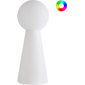 Beliani Outdoor LED Floor Lamp TORNE White Beliani Outdoor LED Floor Lamp TORNE White