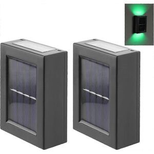 Unbranded CALIDAKA 2 Pack LED Solar Wall Lights, Up and Down Outdoor Security Wall Lights, Unbranded CALIDAKA 2 Pack LED Solar Wall Lights, Up and Down Outdoor Security Wall Lights,