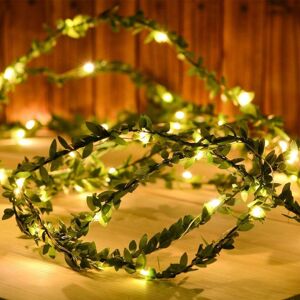 Unbranded 5m 50 LED Ivy Garland Artificial Ivy Tendril Warm White Fairy Lights Battery Ope Unbranded 5m 50 LED Ivy Garland Artificial Ivy Tendril Warm White Fairy Lights Battery Ope