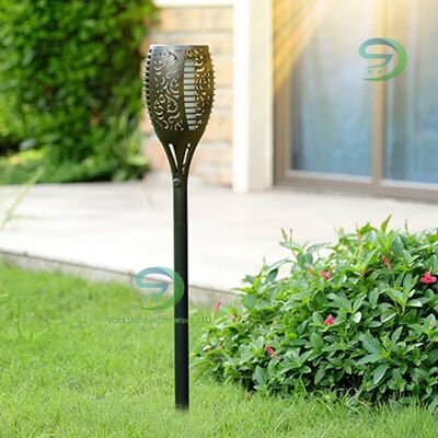 Yorkshire Homeware Ltd (1 Light) 12 LED Solar Garden Flame Light Flickering LED Torch Lamp Outdoor Wate Yorkshire Homeware Ltd (1 Light) 12 LED Solar Garden Flame Light Flickering LED Torch Lamp Outdoor Wate