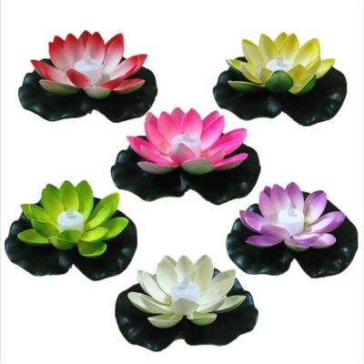 Brand: Ranpoo (Yellow) LED Color Changing Lotus Flower Floating Lamp Garden Pool Pond Light Brand: Ranpoo (Yellow) LED Color Changing Lotus Flower Floating Lamp Garden Pool Pond Light