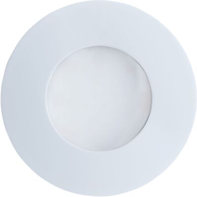 Loops IP65 Recessed Outdoor Wall Light White Cast Aluminium - Wall Light Loops IP65 Recessed Outdoor Wall Light White Cast Aluminium - Wall Light