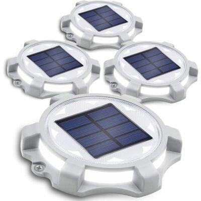 Siedinlar Solar Lights for Garden 12 LED Light Solar Decking Lights 2 Modes Sola Siedinlar Solar Lights for Garden 12 LED Light Solar Decking Lights 2 Modes Sola