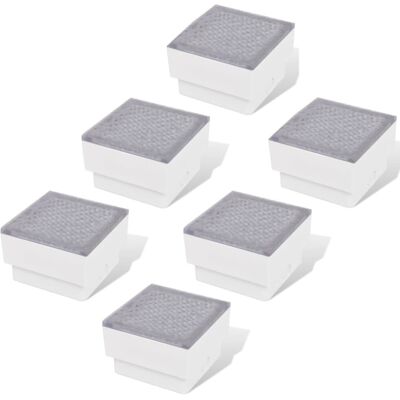 vidaXL LED Inground Lights - 6 pcs - Garden Lighting vidaXL LED Inground Lights - 6 pcs - Garden Lighting