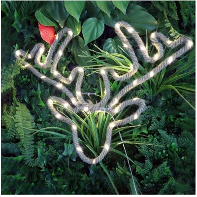 Garden Store Direct Deer Hemp LED Rope Light Silhouette Garden Store Direct Deer Hemp LED Rope Light Silhouette
