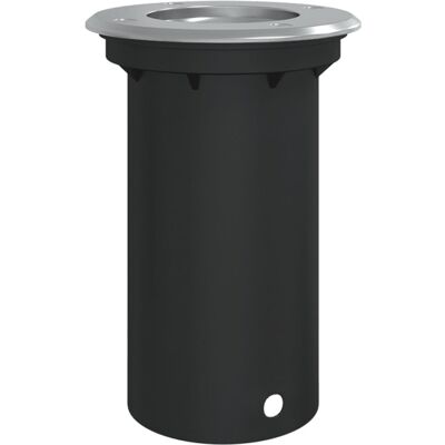 vidaXL Outdoor Ground Light Round Black - Ground Light vidaXL Outdoor Ground Light Round Black - Ground Light