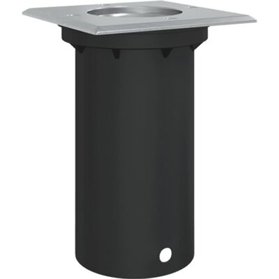 vidaXL Outdoor Ground Light Square Black 10.5x10.5cm - Ground Light vidaXL Outdoor Ground Light Square Black 10.5x10.5cm - Ground Light