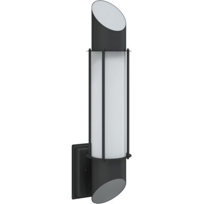 vidaXL Black Outdoor Wall Light - Wall Lamp - Weatherproof IP44 vidaXL Black Outdoor Wall Light - Wall Lamp - Weatherproof IP44
