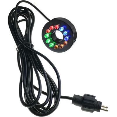 Unbranded (Multicolor12led) Underwater Pond Lights Underwater LED Light Ring For Pumps Sub Unbranded (Multicolor12led) Underwater Pond Lights Underwater LED Light Ring For Pumps Sub