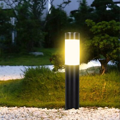 Unbranded Modern Industrial Design LED Pathway Light, Solar-Powered Outdoor Bollard Light Unbranded Modern Industrial Design LED Pathway Light, Solar-Powered Outdoor Bollard Light