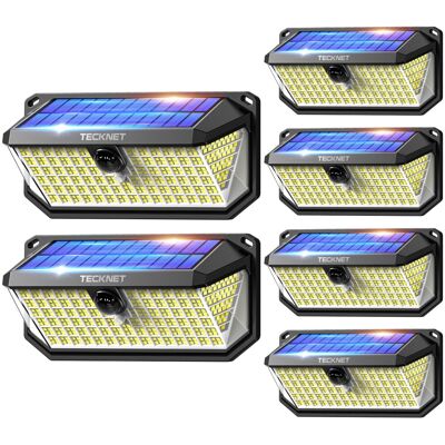 TeckNet Online 416 LED Solar Lights Outdoor Garden 4200Lm, Motion Sensor Garden Lights, TeckNet Online 416 LED Solar Lights Outdoor Garden 4200Lm, Motion Sensor Garden Lights,