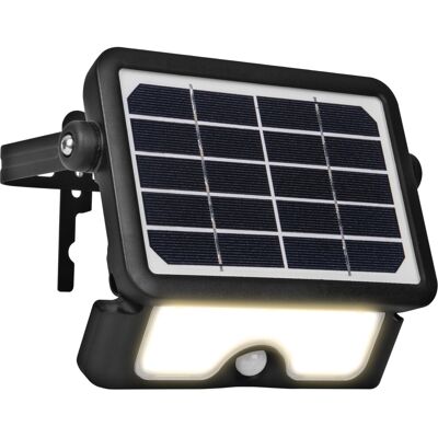 Luceco Solar Powered LED Outdoor Floodlight with PIR Motion Sensor, Security Lig Luceco Solar Powered LED Outdoor Floodlight with PIR Motion Sensor, Security Lig