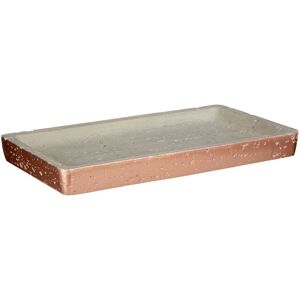 Premier Housewares Neptune Small Rectangular Bathroom Tray, Copper Premier Housewares Neptune Small Rectangular Bathroom Tray, Copper