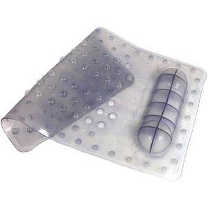Premier Housewares Clear Vinyl Bath Mat Premier Housewares Clear Vinyl Bath Mat