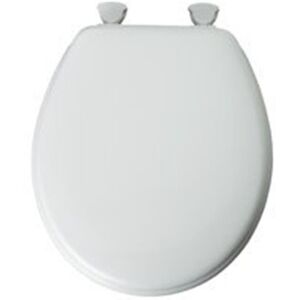 Bemis 44EC-000 Toilet Seat Round Enamel White Bemis 44EC-000 Toilet Seat Round Enamel White