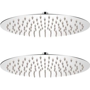 vidaXL 30 cm Stainless Steel Rain Shower Head - Eco Water Saving Bathroom Accessory vidaXL 30 cm Stainless Steel Rain Shower Head - Eco Water Saving Bathroom Accessory