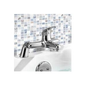 Cassellie Chrome Bathroom Bath Filler Mixer Tap Deck Mounted Single Lever Modern Cassellie Chrome Bathroom Bath Filler Mixer Tap Deck Mounted Single Lever Modern