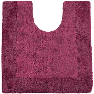 Allure Bath Fashions (Beetroot) Allure Toilet Mat Pedestal Extra Thick Reversible Cotton Mat Allure Bath Fashions (Beetroot) Allure Toilet Mat Pedestal Extra Thick Reversible Cotton Mat