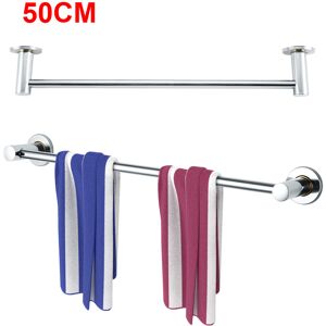 Unbranded Stainless steel Towel Rail Rack Holder Wall Mounted Bathroom Shelf Unbranded Stainless steel Towel Rail Rack Holder Wall Mounted Bathroom Shelf