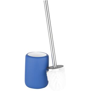 Ridder (Blue) Ceramic Toilet Brush Bathroom Cleaning Holder Set Ridder (Blue) Ceramic Toilet Brush Bathroom Cleaning Holder Set