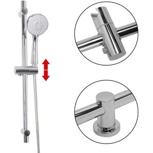 Unbranded Shower Head Holder Chrome Bathroom Wall Mount Adjustable Bracket Kit Unbranded Shower Head Holder Chrome Bathroom Wall Mount Adjustable Bracket Kit