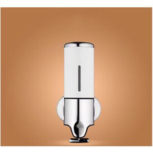 Unbranded (White) Wall Mounted Soap Dispenser Stainless Steel 500ml Shower Pump for Bathro Unbranded (White) Wall Mounted Soap Dispenser Stainless Steel 500ml Shower Pump for Bathro
