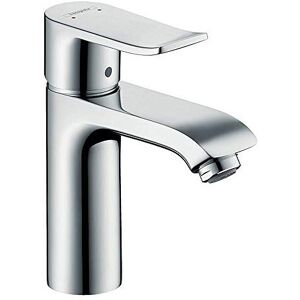 Hansgrohe Metris basin mixer tap 110 with pop up waste chrome 31080000 Hansgrohe Metris basin mixer tap 110 with pop up waste chrome 31080000