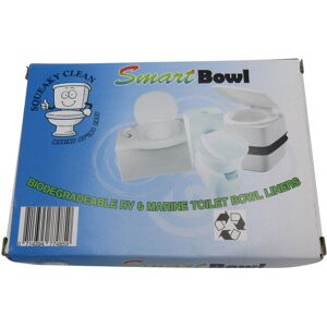 SecureFix Direct Smart Bowl Toilet Liners (Portable Caravan Motorhome Flushable RV) SecureFix Direct Smart Bowl Toilet Liners (Portable Caravan Motorhome Flushable RV)