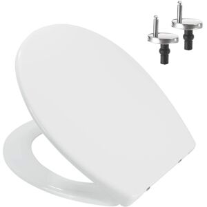 Unbranded Heavy Duty Toilet Seat Soft Close White Oval Shape Quick Release Fixing Hinges Unbranded Heavy Duty Toilet Seat Soft Close White Oval Shape Quick Release Fixing Hinges