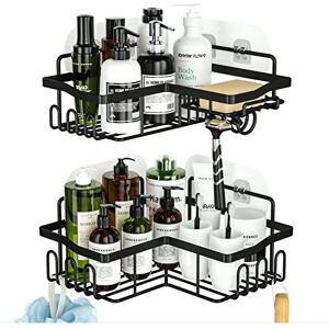 HapiRm Shower Caddy Bathroom Corner Shelves with Soap Dish Holder, Bathroom Stor HapiRm Shower Caddy Bathroom Corner Shelves with Soap Dish Holder, Bathroom Stor