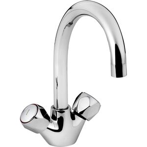Bristan VAC2 SNK C MT Value Twin Lever Mono Sink Mixers, Chrome Bristan VAC2 SNK C MT Value Twin Lever Mono Sink Mixers, Chrome
