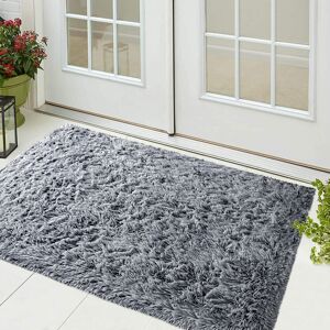 Imperial Rooms Grey 60X110cm Non-Slip Door Mat - Door Mat Imperial Rooms Grey 60X110cm Non-Slip Door Mat - Door Mat