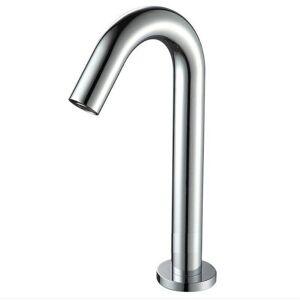 GreenZech (AC Power - Single Cold, 4 Pcs) Automatic Infrared Sink Faucet Touchless Free Se GreenZech (AC Power - Single Cold, 4 Pcs) Automatic Infrared Sink Faucet Touchless Free Se